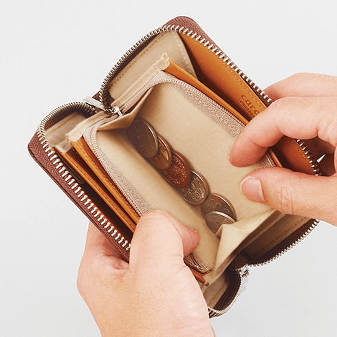 ハンドメイド二つ折り財布　製作承ります