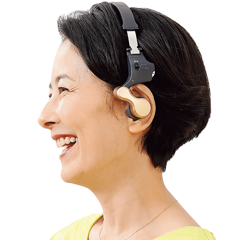 ヘッドホン型集音器きこえるホン K-phone ココチモ 耳に入れない集音器 補聴器